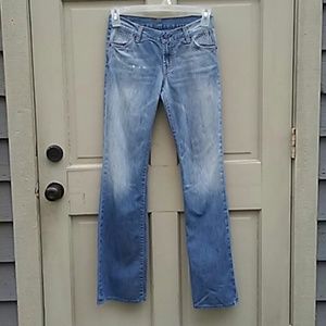 7 for all mankind. Size 26 ladies jeans.  Retro